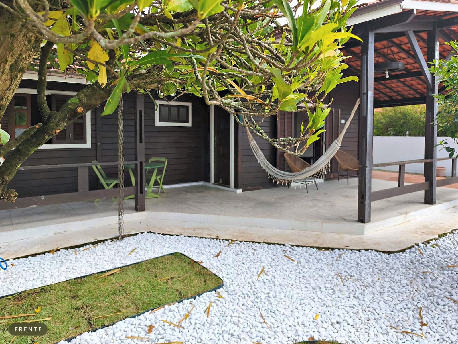 Frente da casa